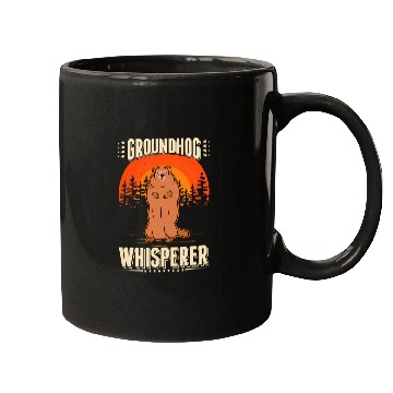 Discover Groundhog Whisperer Marmot Whisperer Mugs