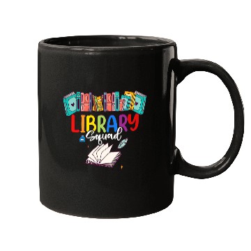 Discover Reading Book Library Squad Funny Librarian Bookworm Reading Book Lovers Reader Mugs