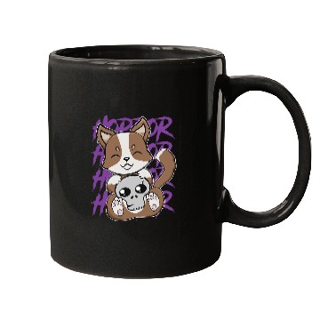 Discover Cute Australian Shepherd With Magic Item For Witchcore Mugs