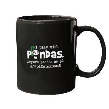 Discover Funny Bear I Play With Pandas Python Computer Coding Programmer Coder Cute Bears Mugs