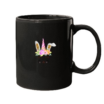 Discover Funny Easter Bunny Rabbit Unicorn Mugs