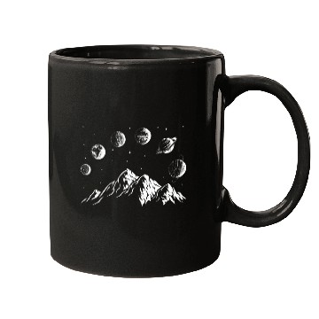 Discover Celestial Mountains Landscape Mountaineer Mugs