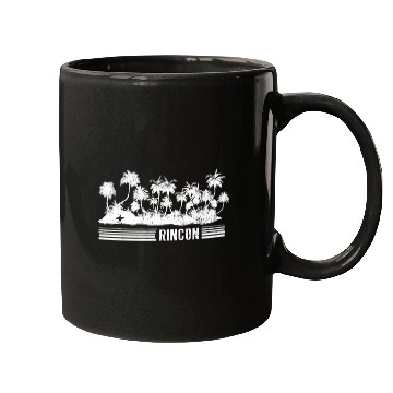 Discover Surf Life Rincon Puerto Rico Mugs