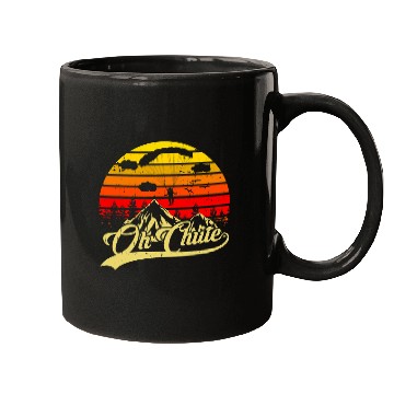 Discover Skydiving Gift Oh Chute Funny Skydiving For Skydiver Parachute Mugs