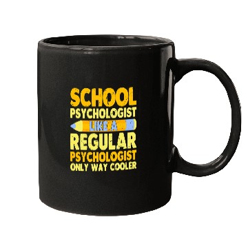 Discover Like A Regular Psychologist Funny School Psychologist Mugs