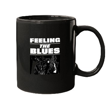 Discover Guitarist Feeling the Blues Delta Chicago Music Musician Guitar Player Guitar Mugs