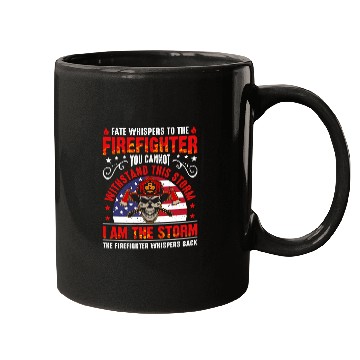 Discover Fireman Firefighter Red Line American Flag Cool Firefighter Plus Size 39 Firemen Mugs