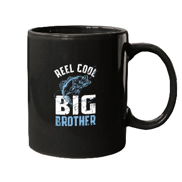 Discover Fishing Reel Cool Big BrotherSiblings239 Fisher Hook Fisher Mugs