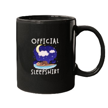 Discover Otters sea Funny Otter Design Official Sleep Mugs