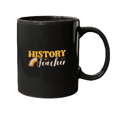 Discover History Teacher Definition Funny Back To School Typography Mugs