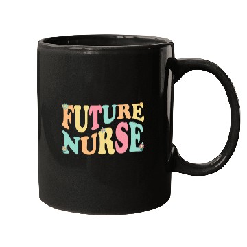 Discover Future nurses Retro Groovy Nursing Student Future nurses Mugs