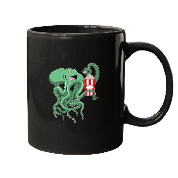 Discover Octopuss Lover Popcorn Mugs
