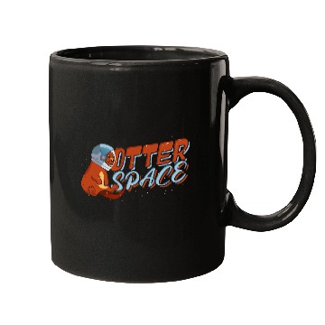Discover Otters space Science Astrology Planet and Space Otter Mugs
