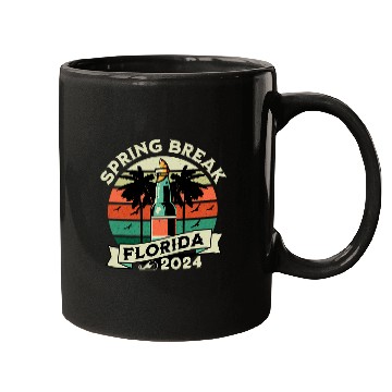 Discover Spring Break Florida 2024 College Student Spring Break 1 Mugs