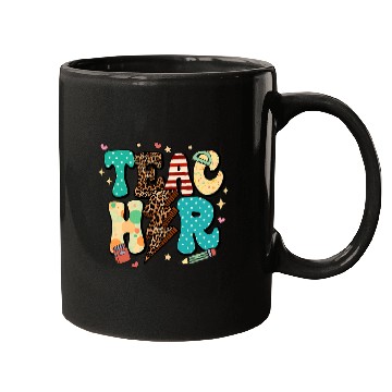 Discover Teacher Job Leopard Lighting Teacher Back To School Teacher Life Mugs
