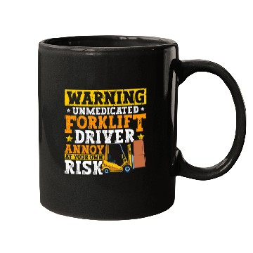 Discover Certified Forklift Operator Forklift Driver Quote Warehouse 25 Mugs