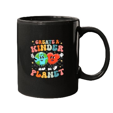 Discover Create a Kinder Planet Be Kind Unity Day Earth Day Kindness Mugs