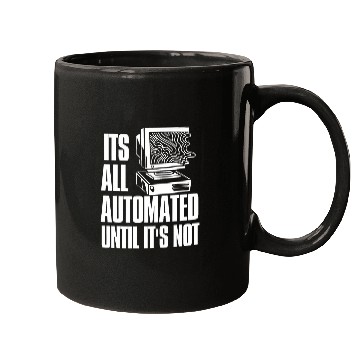 Discover Funny Coder Software Engineer Programmer Rpa Developer Mugs