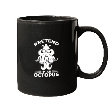 Discover Octopuss Lover Kraken Octopuss Cephalopod Pretend Im A Octopus Mugs