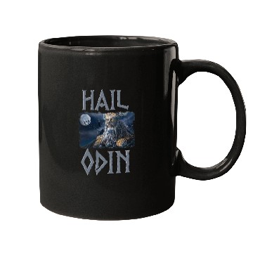 Discover Viking Walhalla Odin Thor Hammer Nordmann 1 Mugs