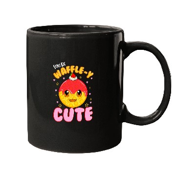 Discover Waffle Lover Super Cute Strawberry Jam Waffle Breakfast Mugs