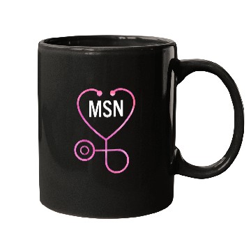 Discover MSN RN Masters of Science in Nursing Student Graduation Mugs