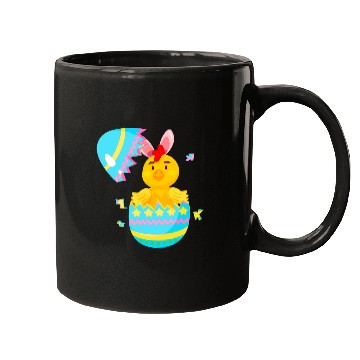 Discover Chicken Lover Easter Egg Hunt Bunny Ear Chicken Easter Day 2 Mugs