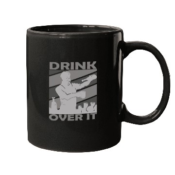 Discover drink over it bartender cocktail party barman bartender Mugs