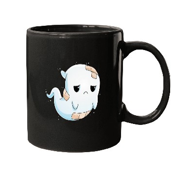 Discover Sad ghosts Halloween Costume Unhappy ghosts Boo Boo Crew Mugs