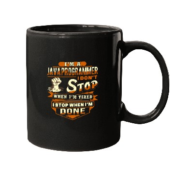 Discover Proud JAVA PROGRAMMER Funny Mugs
