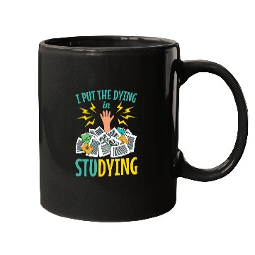 Discover Funny College Student Studying Quote Mugs
