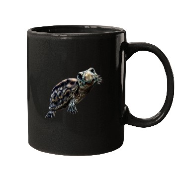Discover Happy Smiling Turtle Selfie Portrait Funny Mugs
