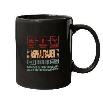 Discover Asphalt Builder uniques Legend solves all problems asphalt builder Mugs