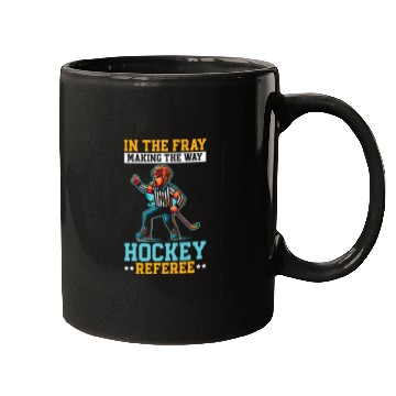 Discover Hockey Referee Refereeing Ref Sports Game Official 4 Mugs