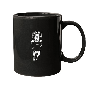 Discover Dog Great Dane RIPPED THE POCKET Mugs