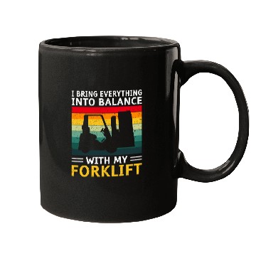 Discover Forklift Operator Warehouse Worker Certified Forklift Driver 2 Mugs