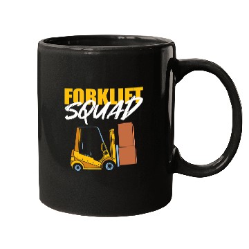 Discover Forklift Squad Forklift Operator Forklift Driver Mugs