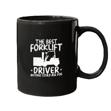Discover Forklift Operator Truck Worker 7 Mugs