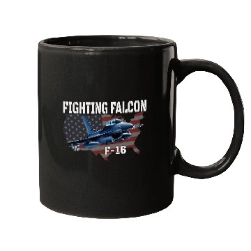 Discover F16 Fighting Falcon Viper Fighter Pilot Military Aviation Mugs