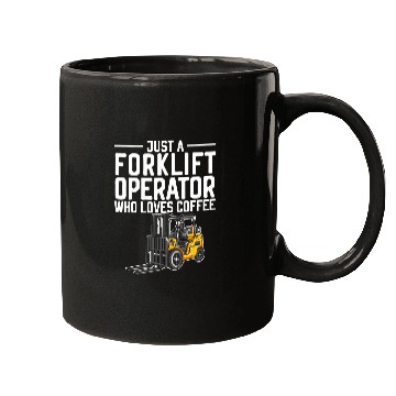 Discover Forklift Operator Truck Worker 16 Mugs