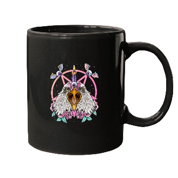 Discover Pastel Goth Eagle Pagan Creepy Menhera Bald Eagle Mugs