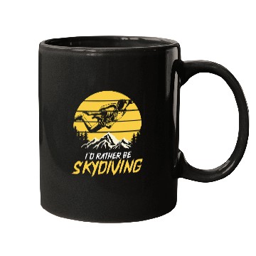 Discover skydiving parachute hang gliding gliding paragliding Mugs