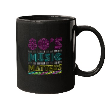 Discover 80s Music Matter Mugs