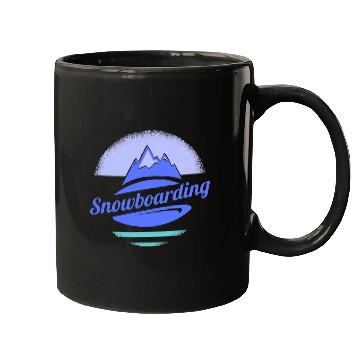 Discover Skiing Ski Snowboarding winter holidays snowboarding Mugs