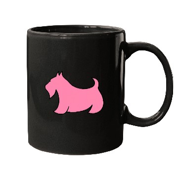 Discover Dog Scottish Terrier Pink Scottish Terrier Mugs