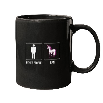 Discover LNP Unicorn LPN Nursing Student Licensed Practical nurses Mugs