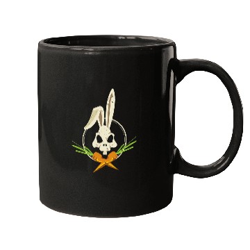 Discover Skeletons Skulls Rabbit Crossbones Carrots Easter Day Skull Mugs