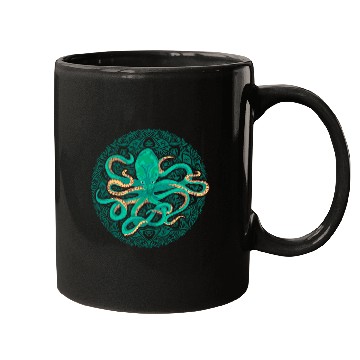 Discover Octopuss Lover Sea Animal Lover Kraken Scubas Diving Ocean Octopus Mugs