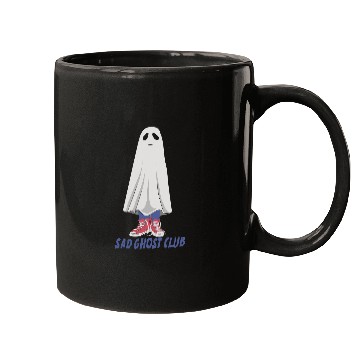Discover Sad ghosts Club Halloween Costume 339 Mugs