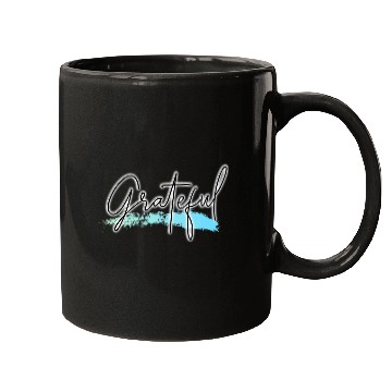 Discover Grateful art design Mugs